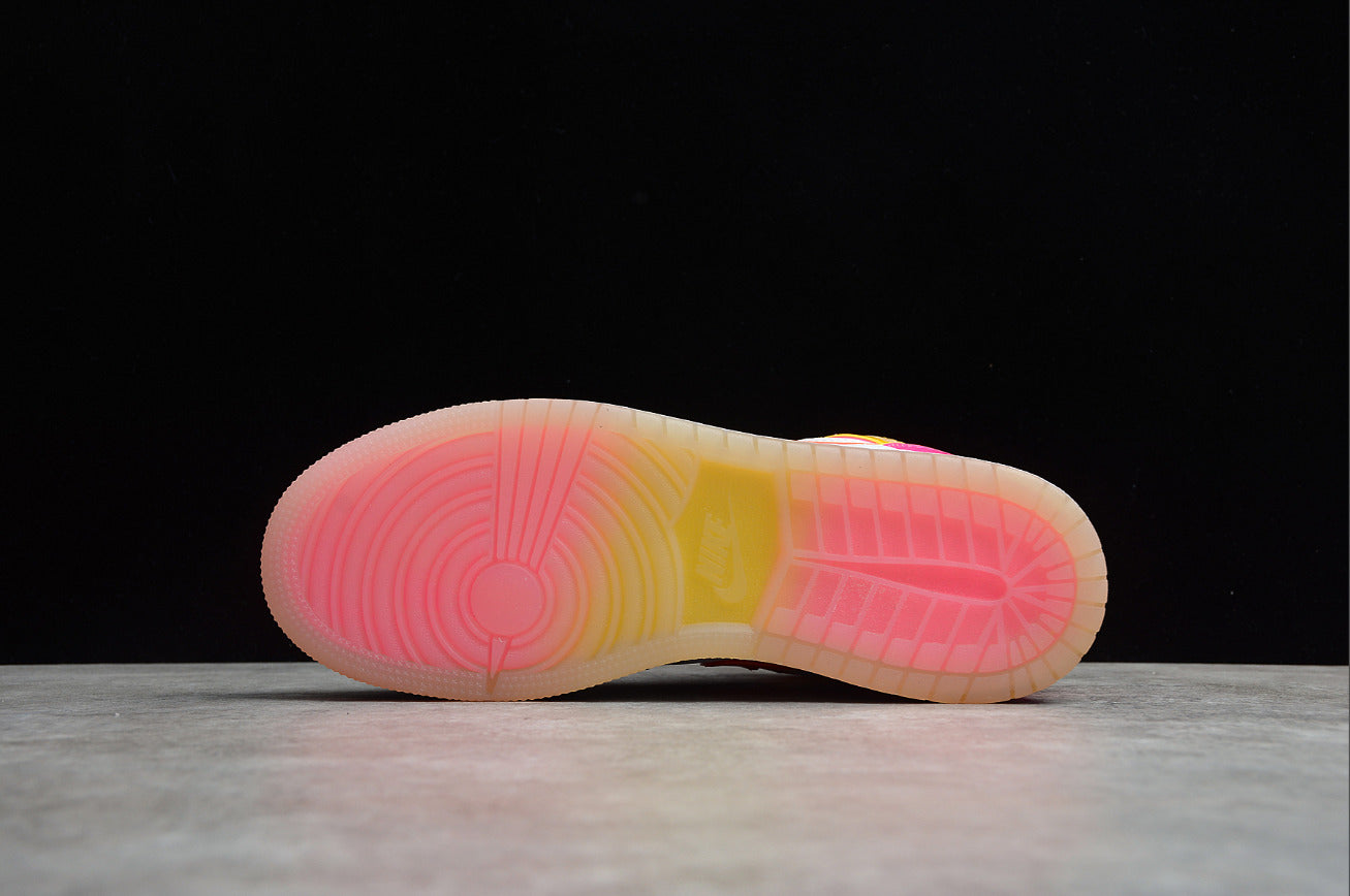Air Jordan 1 Mid GS Edge Glow