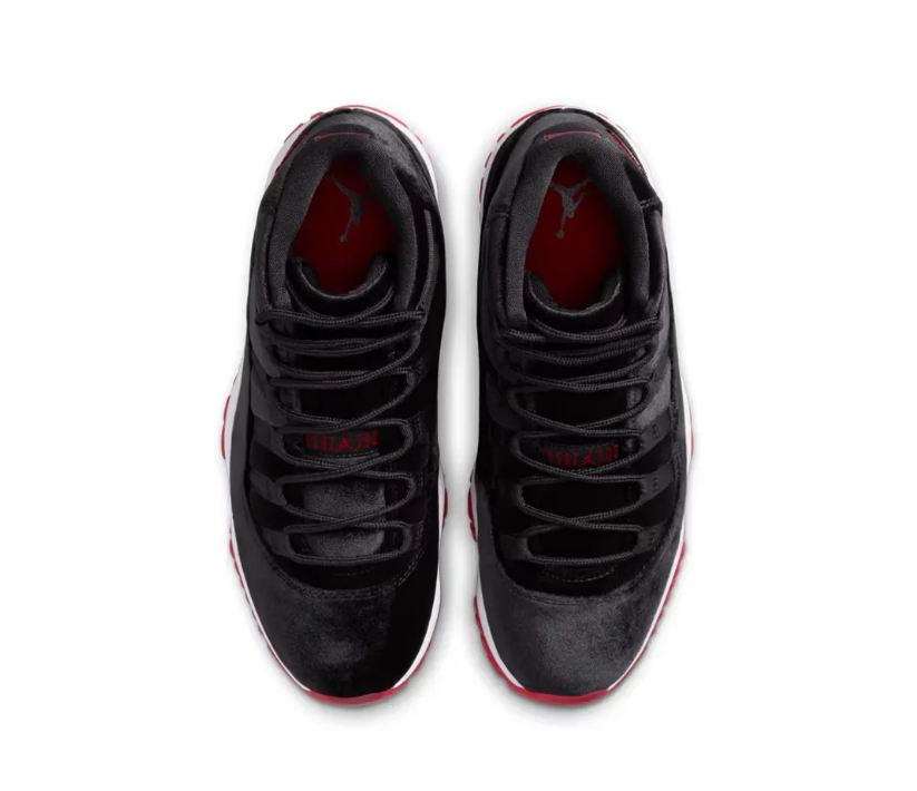 Air Jordan 11 Bred Velvet Shoes Sneakers