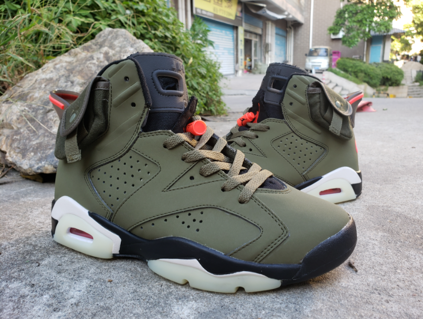 Travis Scott X Air Jordan 6 Retro 'Olive'