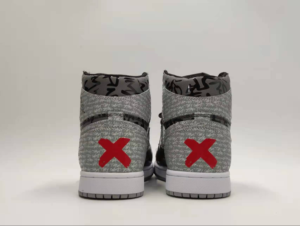 Air Jordan 1 High Rebillionaire Grey Black