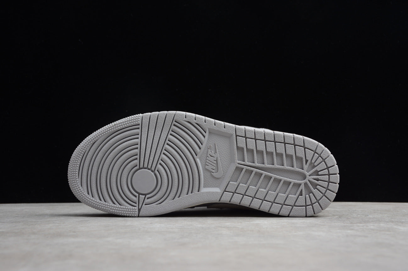 Air Jordan 1 Mid 'Grey Light Bone'