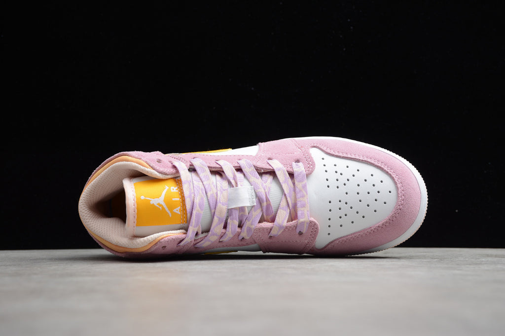 Air Jordan 1 Mid SE GS Arctic Pink