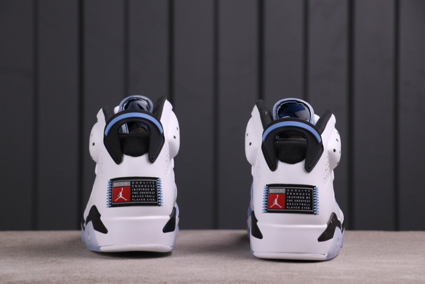 Air Jordan 6 Retro UNC White Carolina Blue