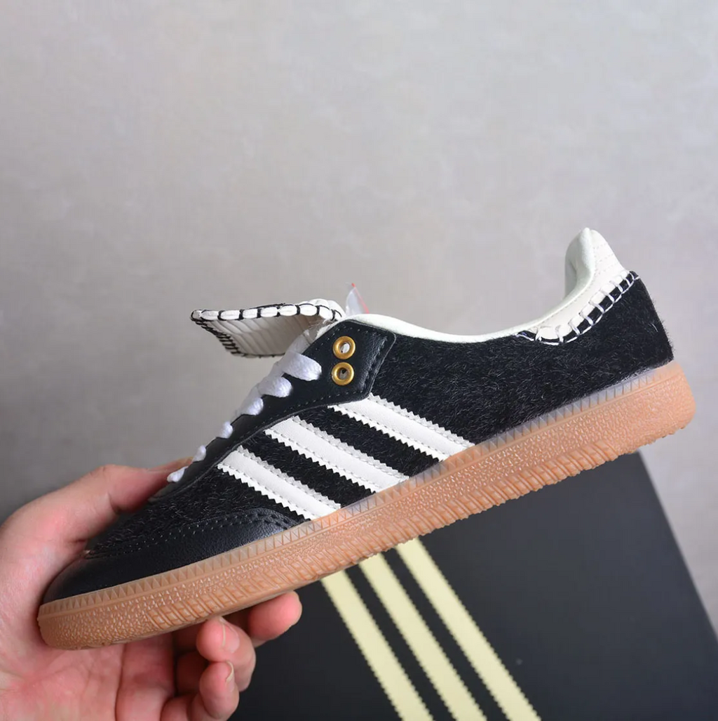 Wales Bonner x AD Samba Pony Black Shoes Sneakers