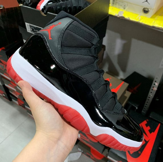 Air Jordan 11 Bred Black Red