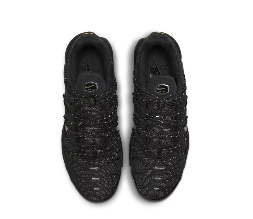 Air Max Plus Utility Black Metallic Silver Shoes Sneakers