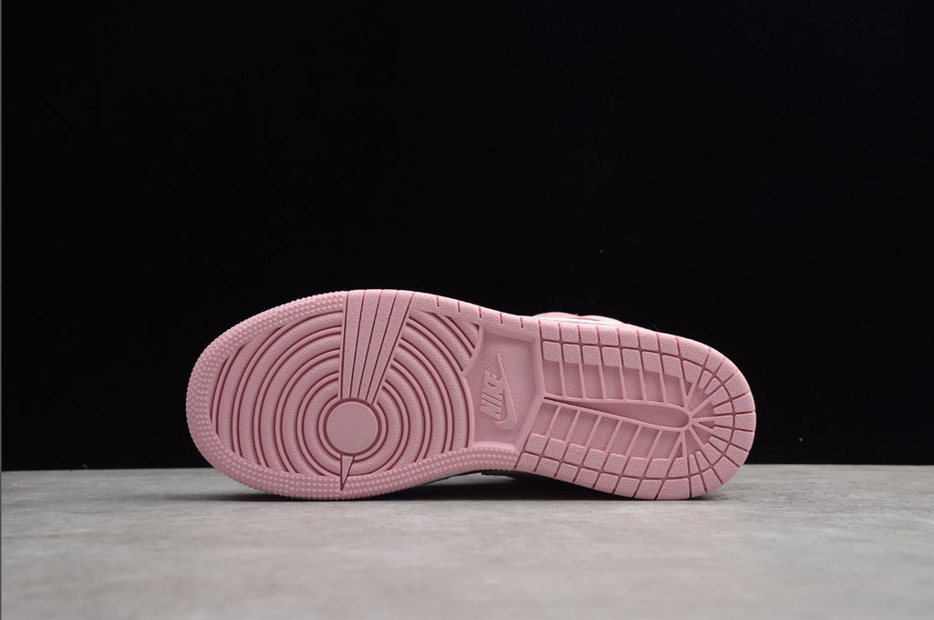 Air Jordan 1 Mid White Fuchsia Blast