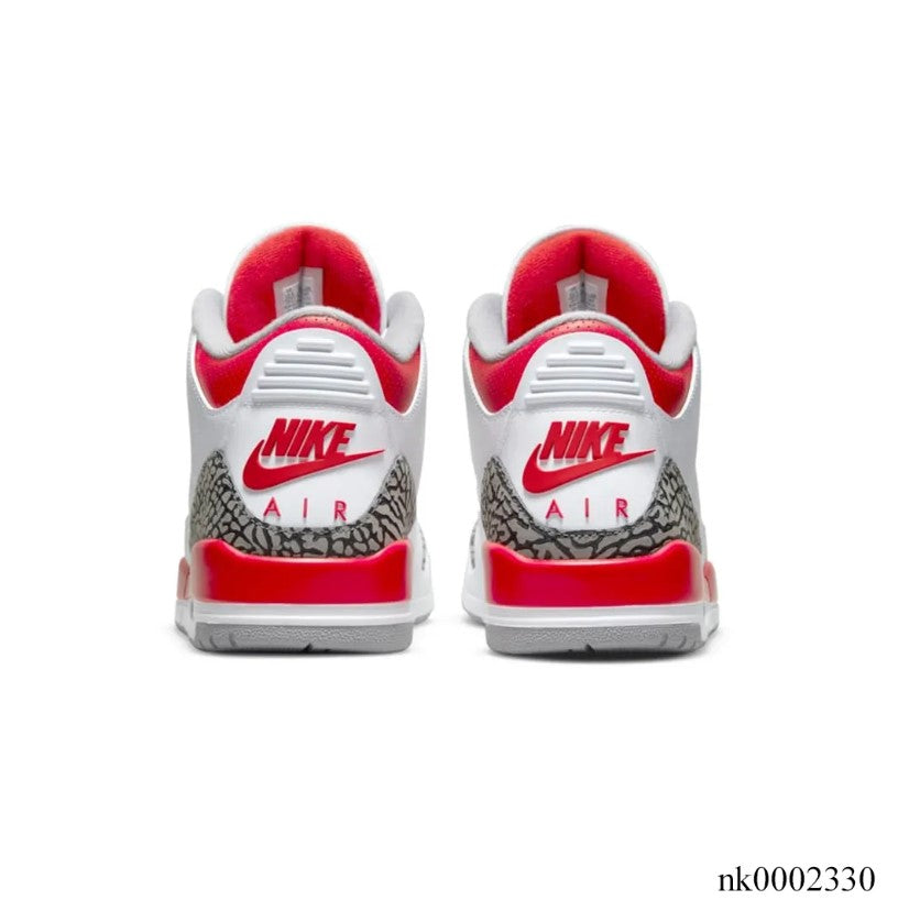 Air Jordan 3 Retro Fire Red Shoes Sneakers