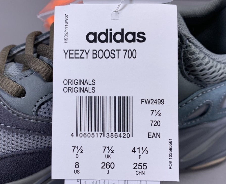 Yeezy Boost 700 Teal Blue Shoes Sneakers
