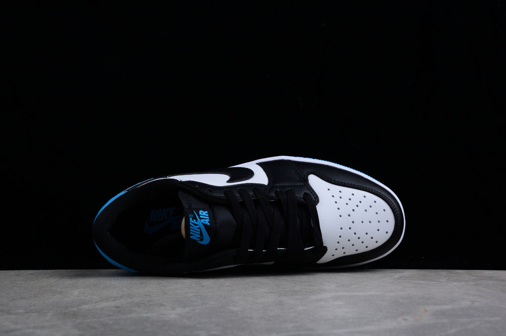 Air Jordan 1 Low Blue Black White