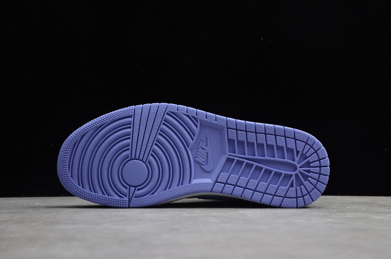 Air Jordan 1 Mid GS 'Purple Glacier Blue'