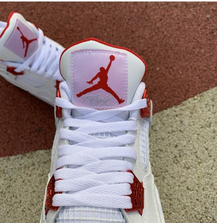 Air Jordan 4 Red Metallic