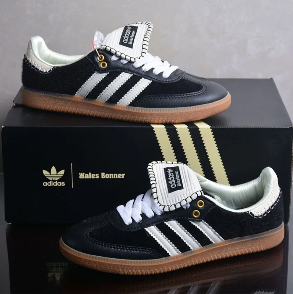 Wales Bonner x AD Samba Pony Black Shoes Sneakers
