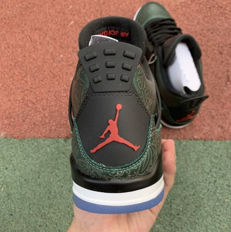 Air Jordan 4 Green Laser