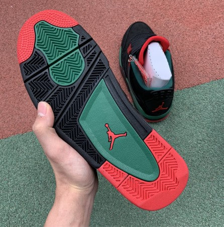 Air Jordan 4 Black Green