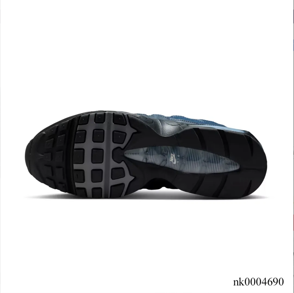 Air Max 95 Big Bubble Black Game Royal Shoes Sneakers