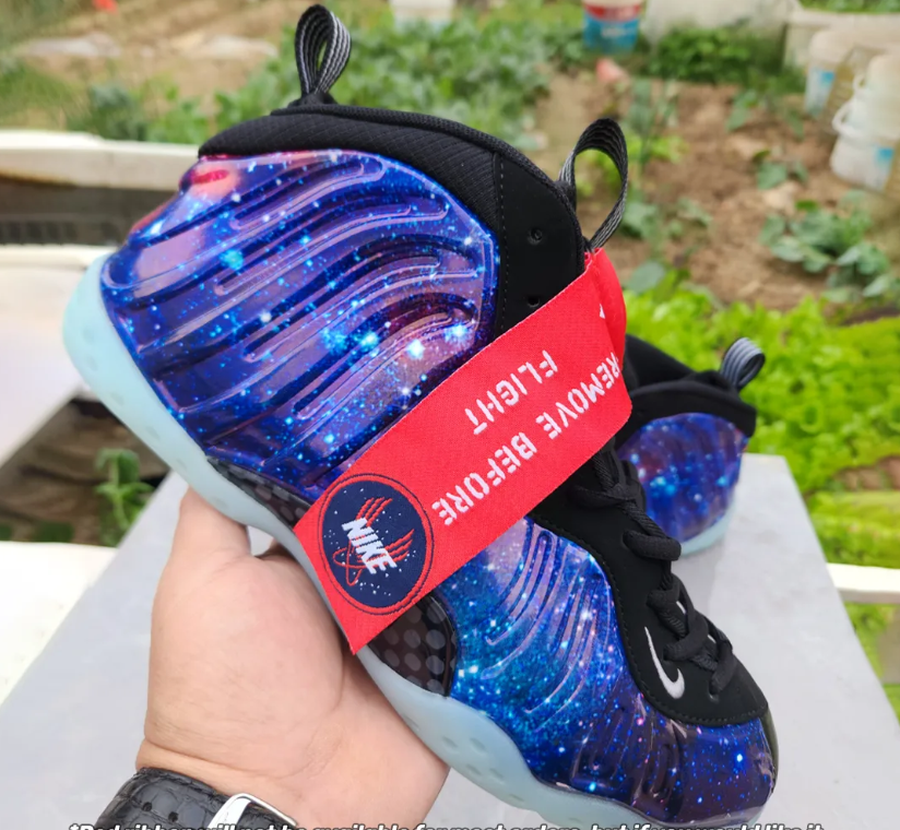Air Foamposite One Galaxy Shoes Sneakers