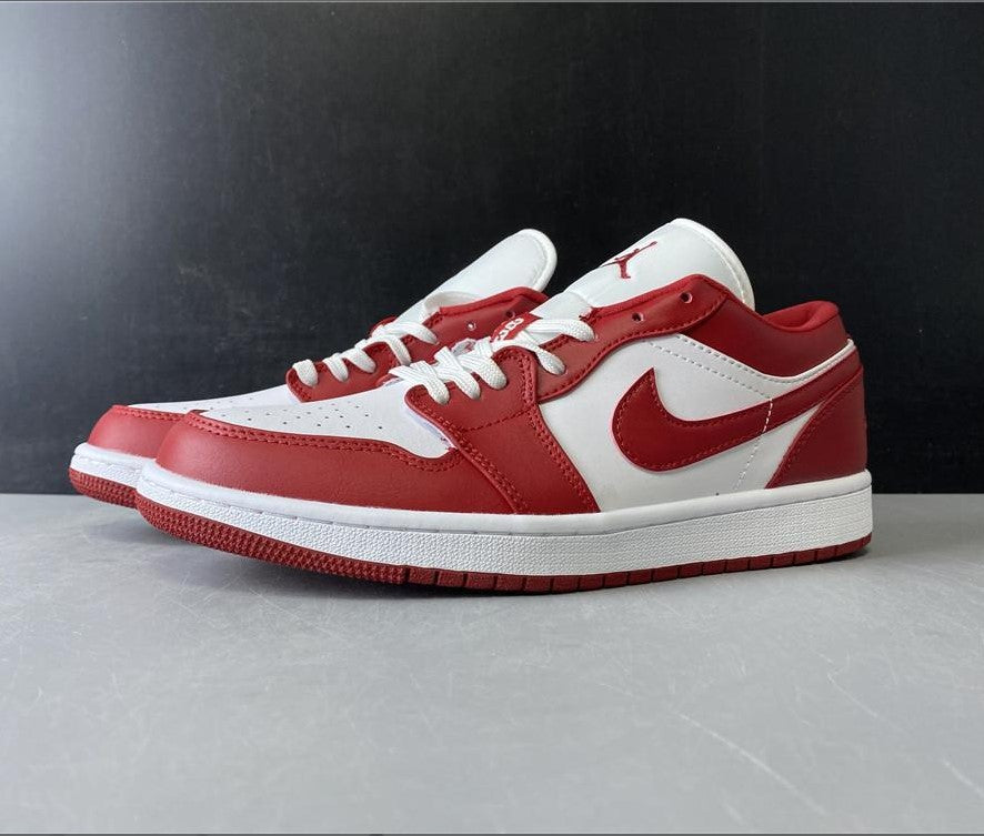 Air Jordan 1 Low Gym Red White Shoes Sneakers