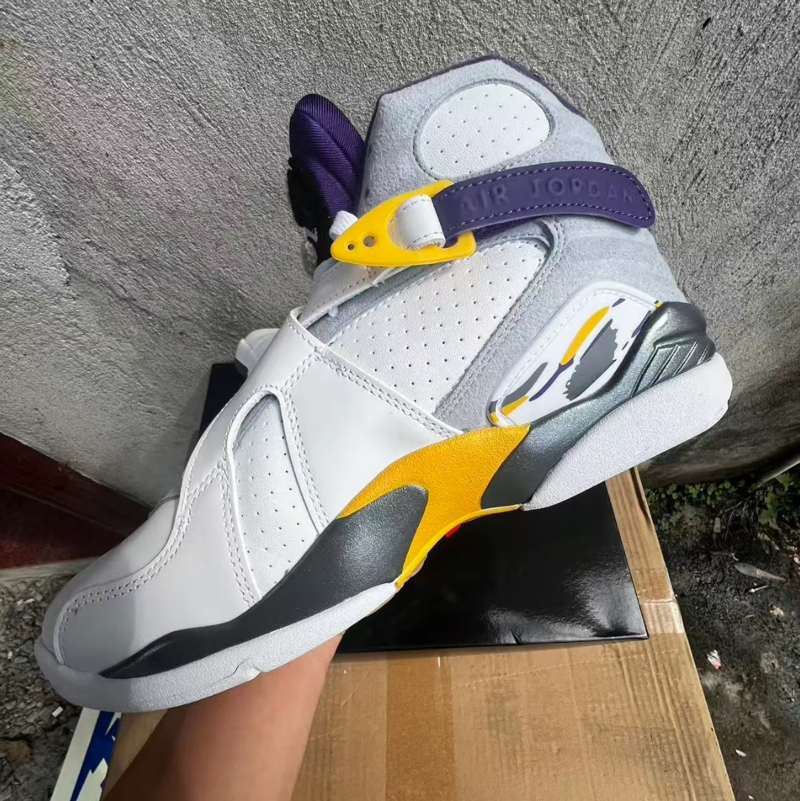 Air Jordan 8 Retro ‘Kobe Bryant’ PE Shoes Sneakers