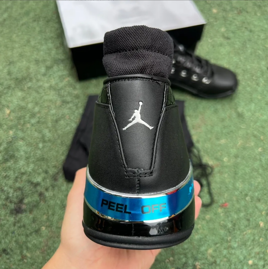 Air Jordan 17 Low Black Patent Shoes Sneakers