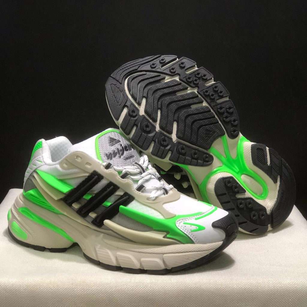 Pharrell x AD Adistar Jellyfish ‘Focus Olive Real Green’ Blue Shoes Sneakers