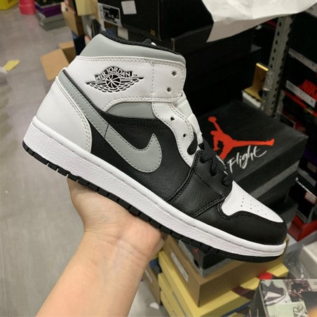 Air Jordan 1 Mid White Shadow Grey