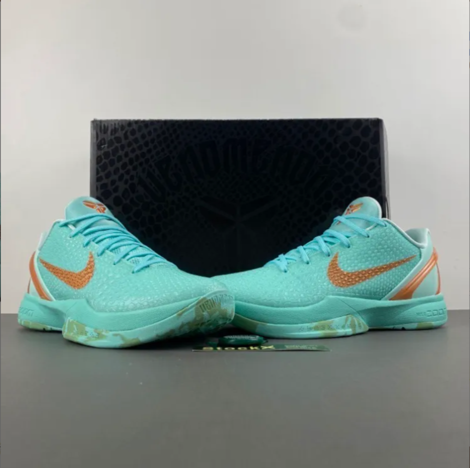 Jalen Brunson x Kobe 6 Protro Statue of Liberty PE Shoes Sneakers