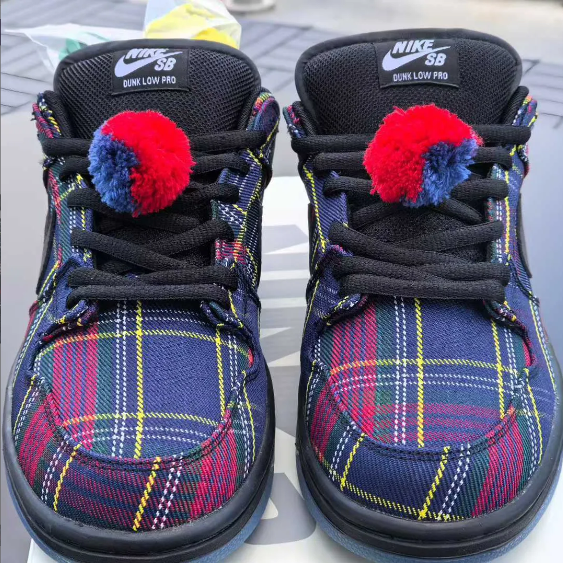 Nardwuar x Dunk Low SB Pro Tartan Shoes Sneakers