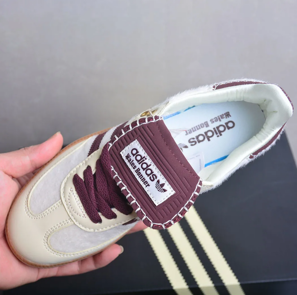 Wales Bonner x AD Samba Pony Cream White Shoes Sneakers