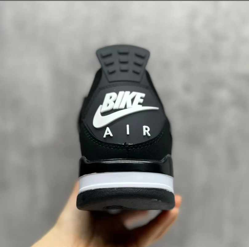 Nigel Sylvester x Air Jordan 4 Black By Black Shoes Sneakers