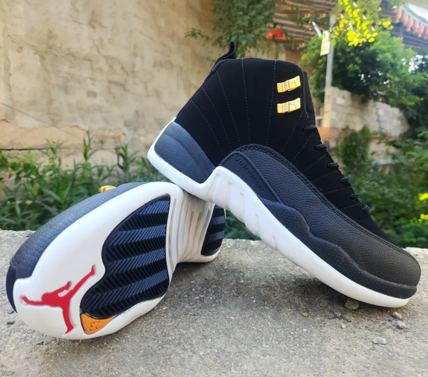Air Jordan 12 Reverse Taxi Shoes Sneakers