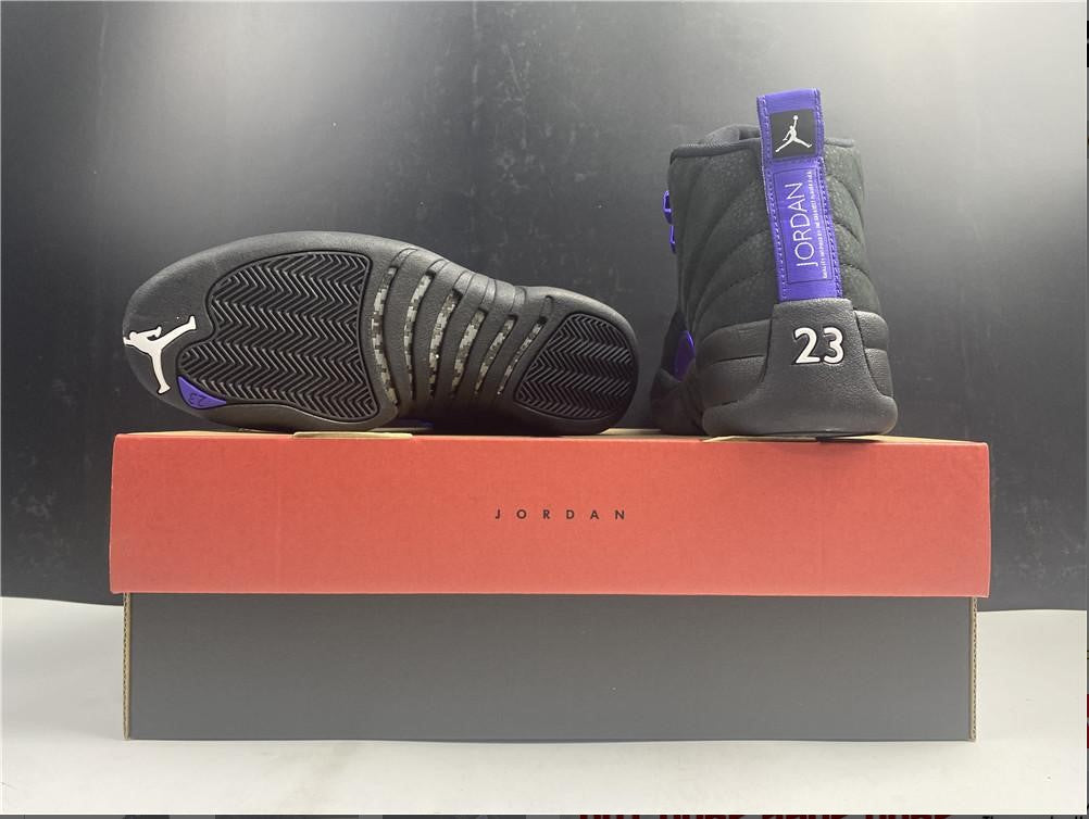 Air Jordan 12 Retro Black Dark Concord Shoes Sneakers