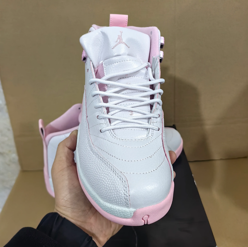 Air Jordan 12 White Pearl Pink Shoes Sneakers
