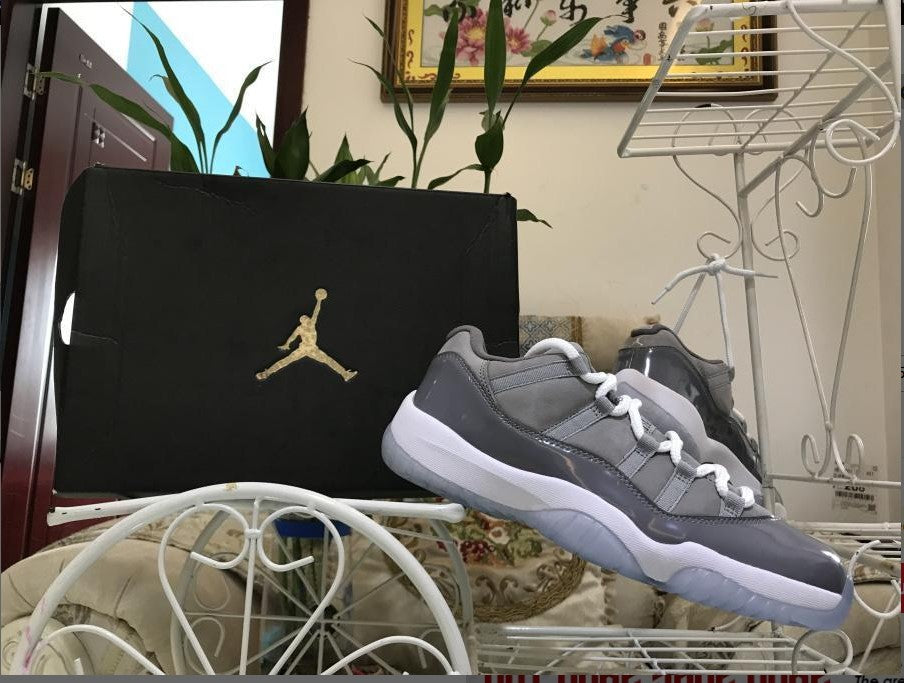 Air Jordan 11 Low Cool Grey Shoes Sneakers