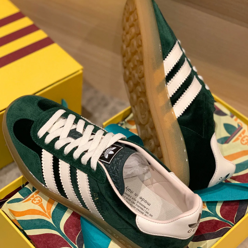 GG x AD Gazelle ‘Light Blue Silk’ Shoes Sneakers – nk0004915