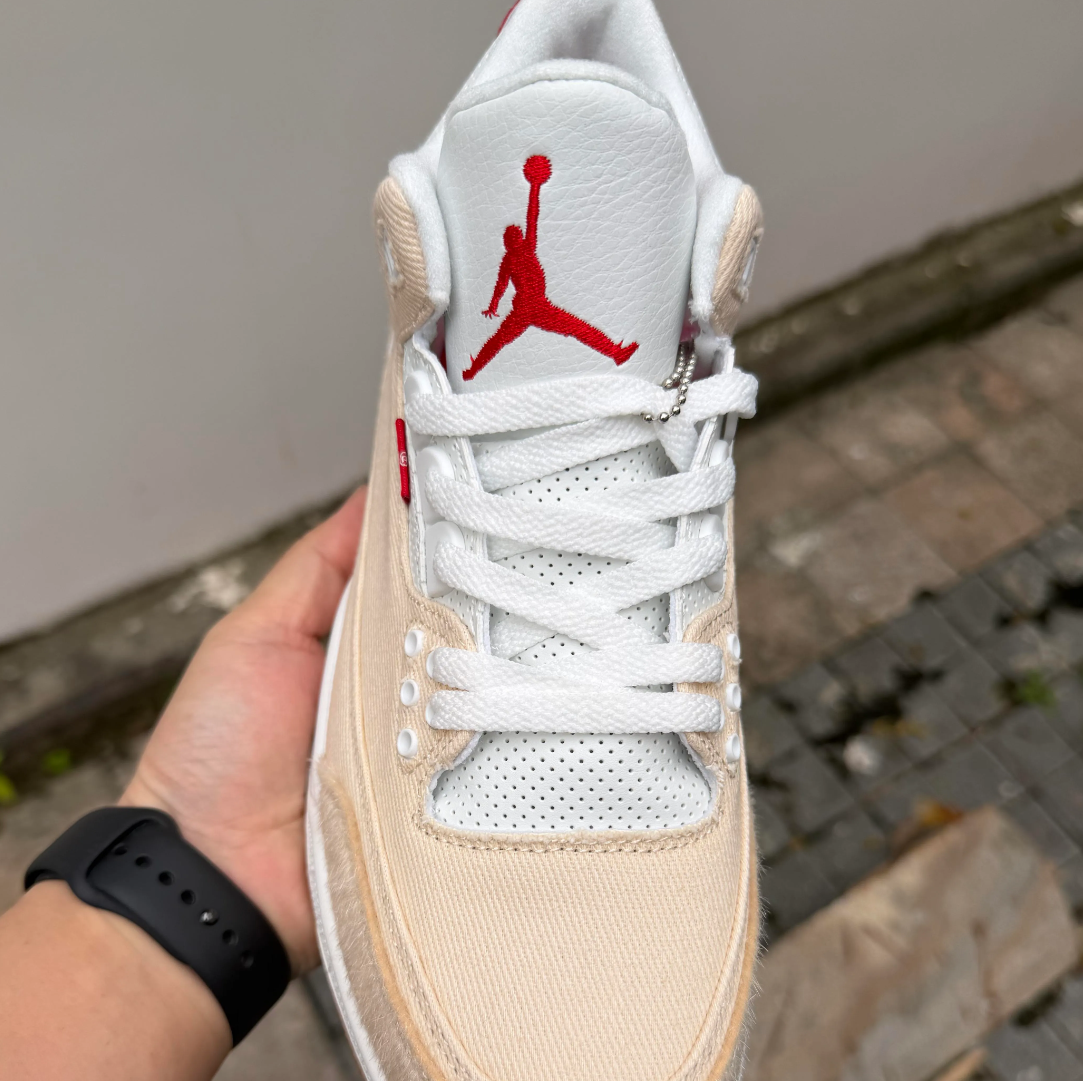Air Jordan 3 Retro Levi’s Lunar New Year Shoes Sneakers