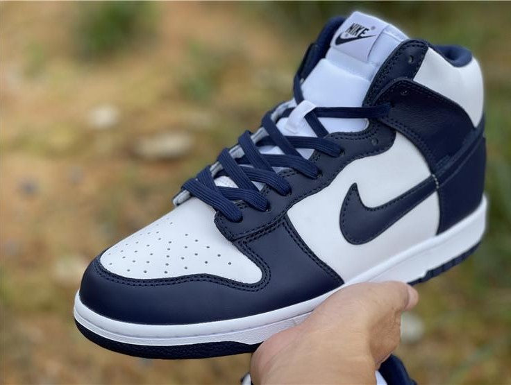 Dunk High Championship Navy Shoes Sneakers