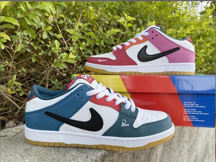 SB Dunk Low Parra Shoes Sneakers