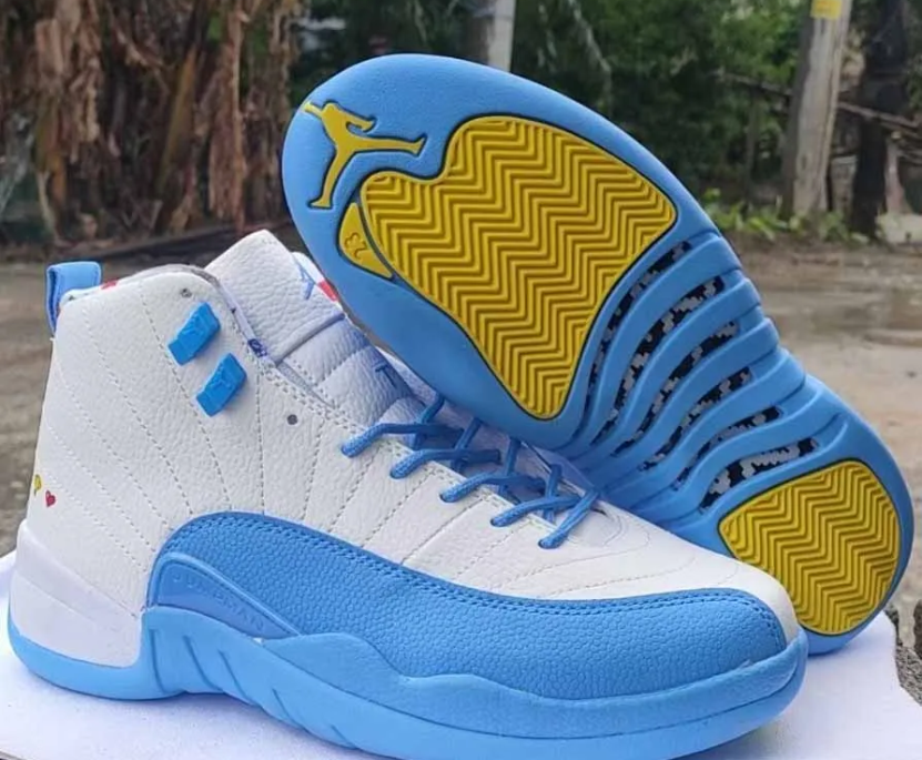 Air Jordan 12 Emoji Shoes Sneakers
