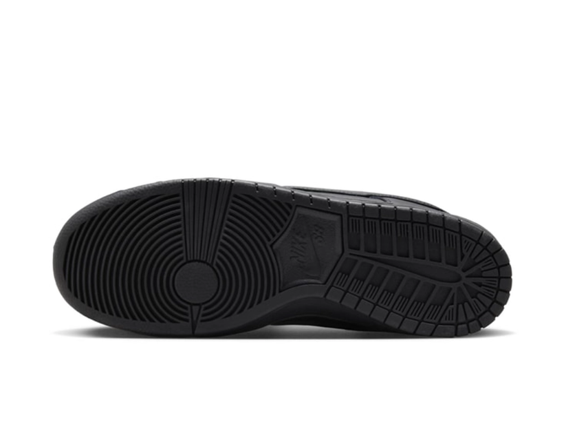 SB Dunk Low Pro ISO Triple Black Shoes Sneakers