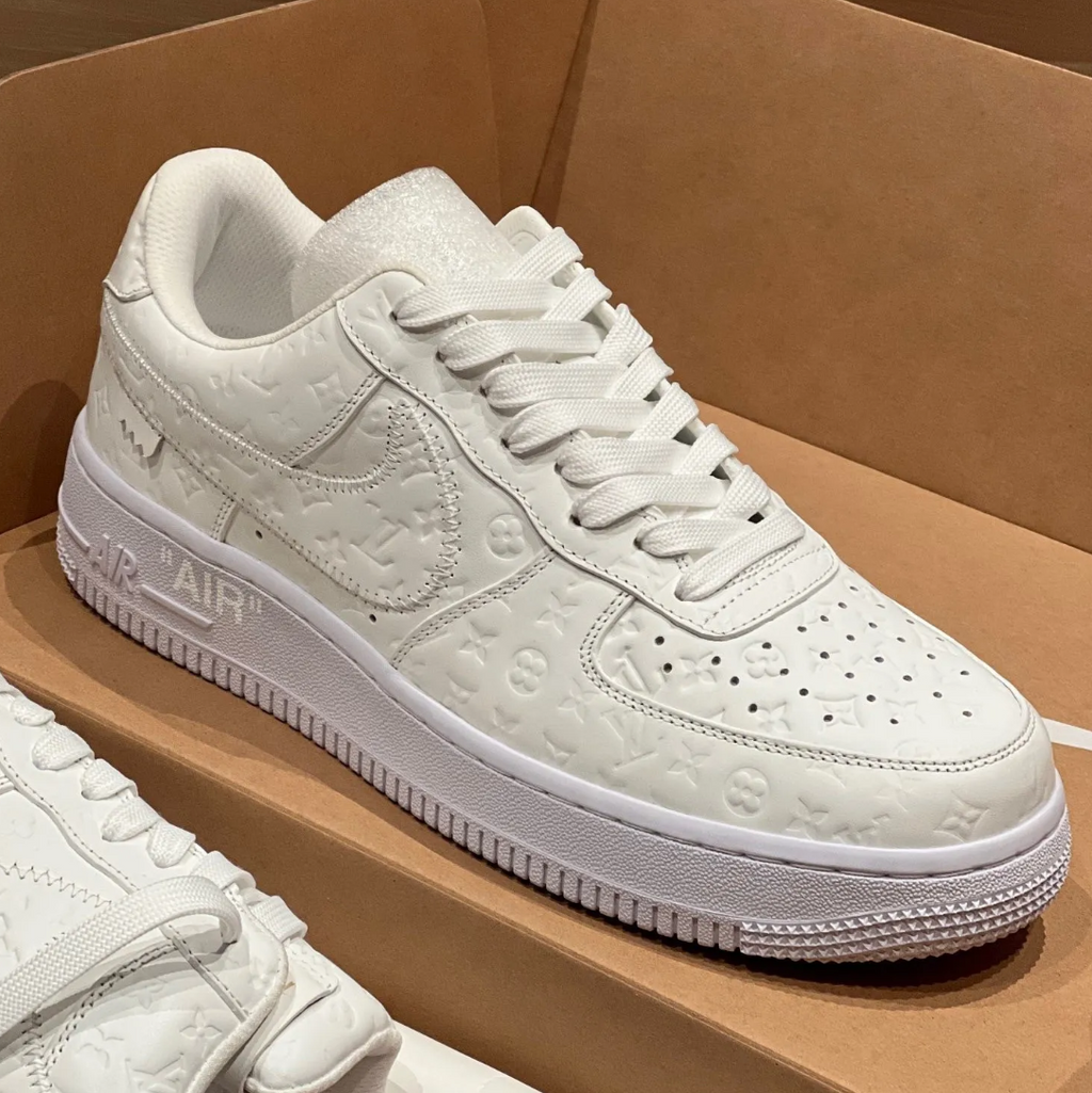 LV x Air Force 1 Virgil Abloh White Shoes Sneakers