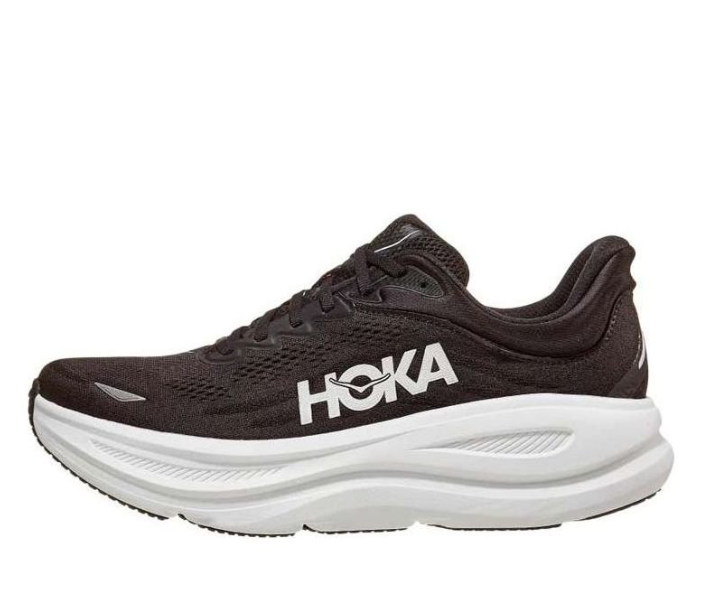 Hoka One One Bondi 9 Black White 1162011-BWHT