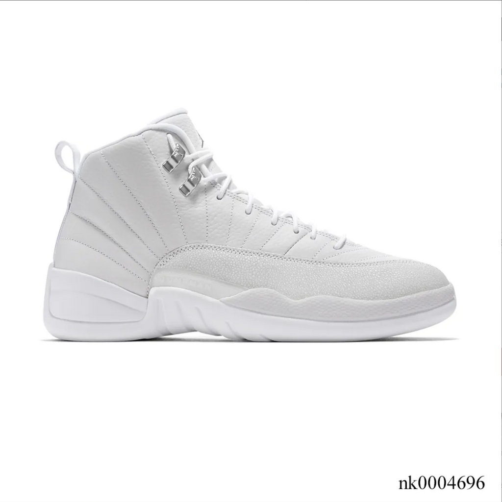Air Jordan 12 Triple White Shoes Sneakers
