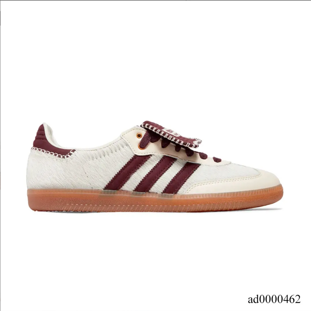 Wales Bonner x AD Samba Pony Cream White Shoes Sneakers