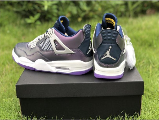 Air Jordan 4 Retro Monsoon Blue (GS) Shoes Sneakers