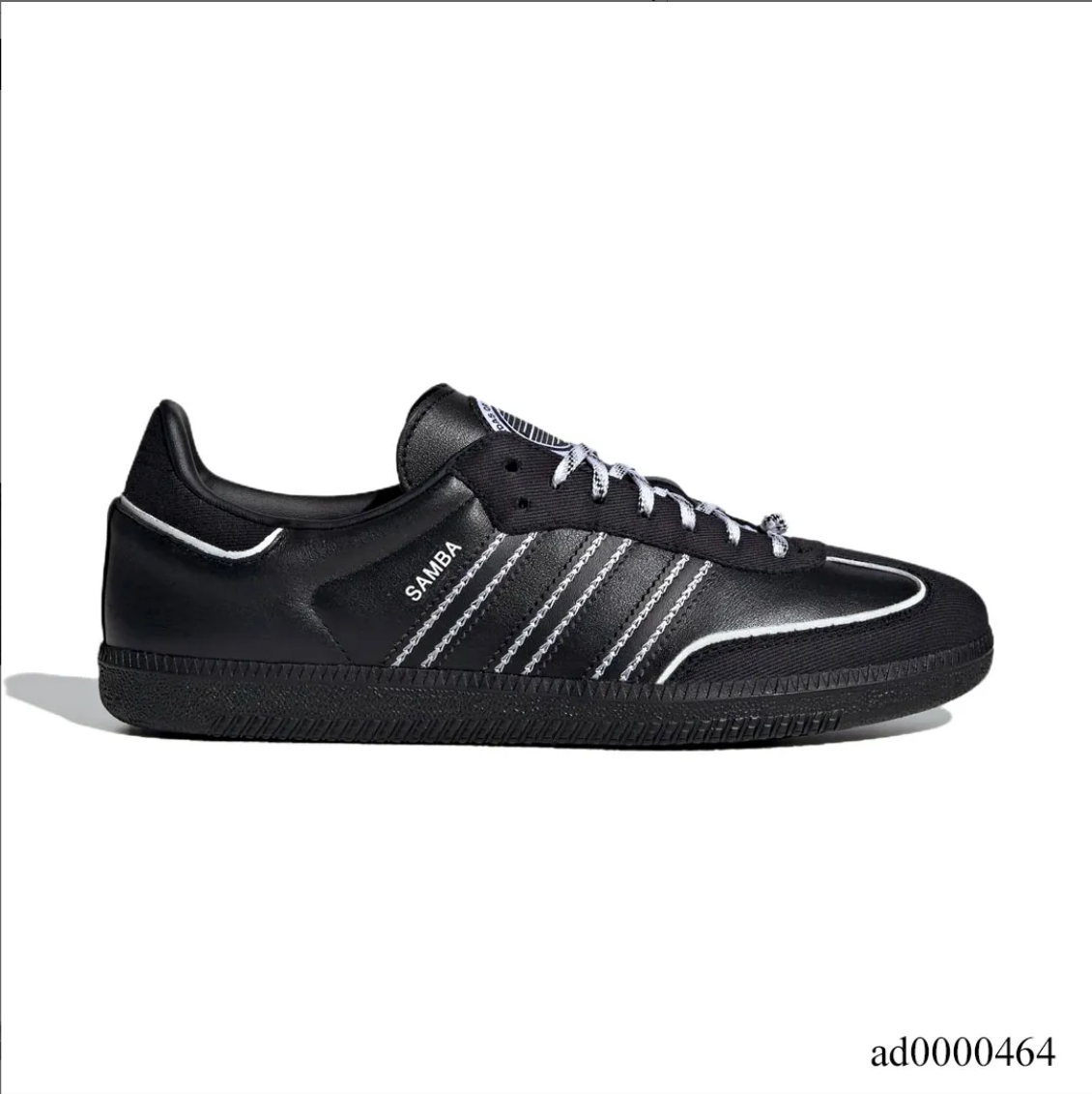 AD TOC Samba OG Black White Silver Shoes Sneakers