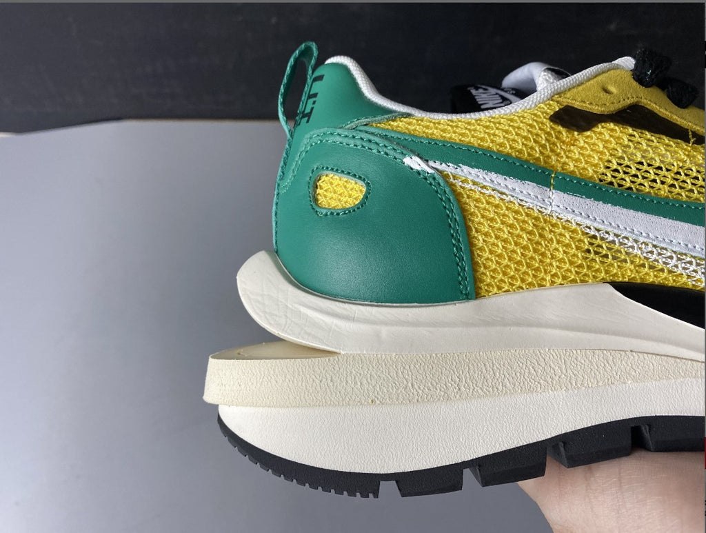 Sacai x Pegasua Vaporfly Yellow Green Shoes Sneakers