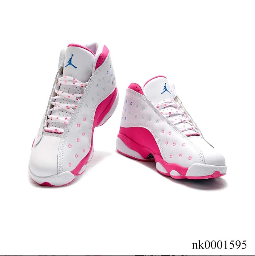 Air Jordan 13 White Pink Blue Shoes Sneakers