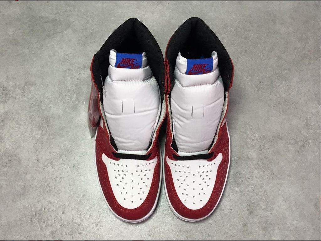 Air Jordan 1 Retro High Spider-Man Origin Story Shoes Sneakers