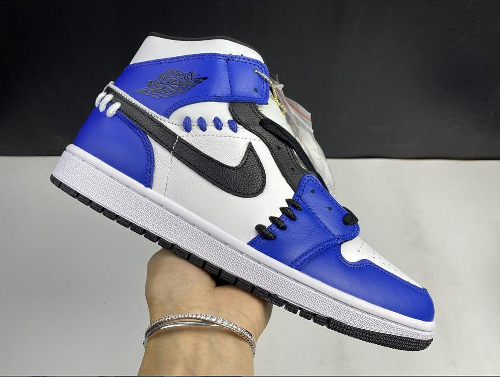 Air Jordan Mid SE “Game Royal” White Blue Black Shoes Sneakers